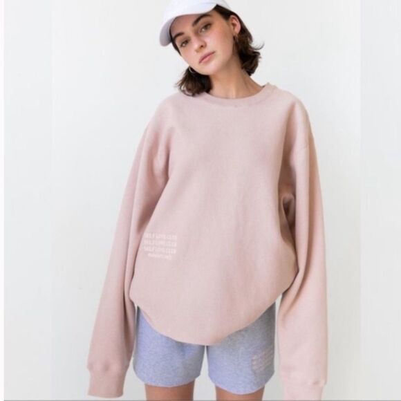Tops - Mayfair The Label SELF LOVE CLUB members only Crewneck Sweatshirt Pink One Size‎